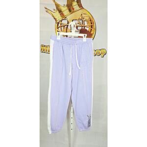 Unisex Kids Peanuts Lilac Purple Jogger Pants Medium
